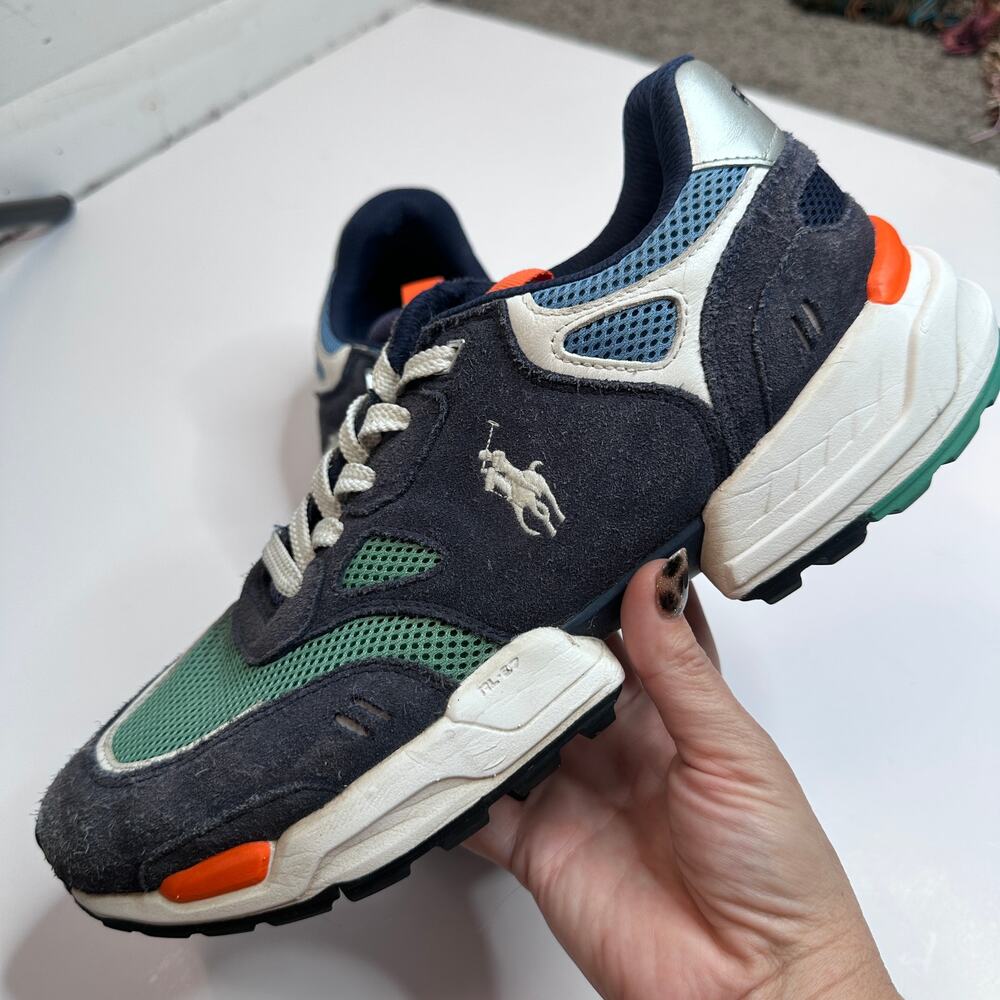 Polo Ralph Lauren Jogger Suede Mesh Pony Sneakers